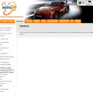 Auto24ring piletiinfo