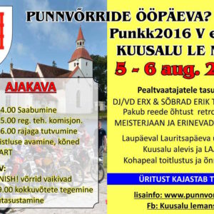 5 – 6. August Kuusalu day endurance race Phase V