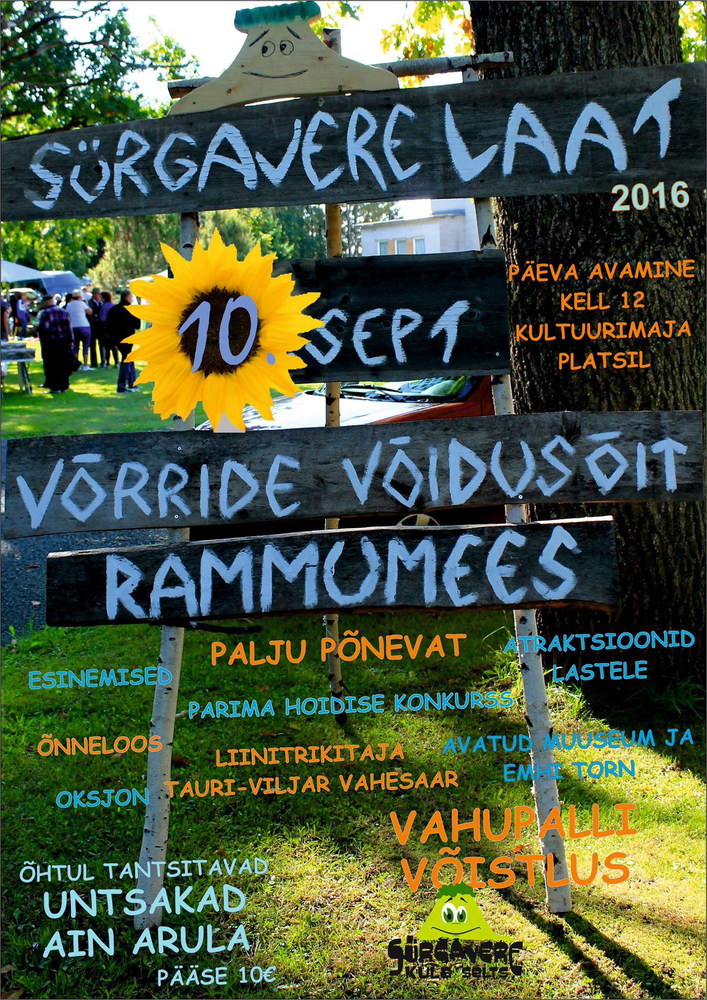 Sürgavere võrr 2016, Market day, VILLAGE DAY