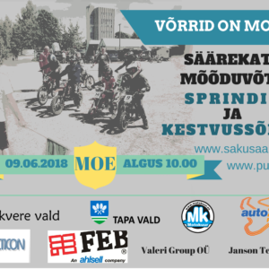 Punnvõrride ökosõidu race guide 9. June Moel.