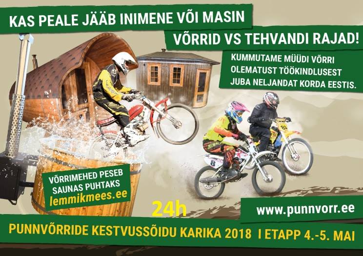 4 – 5 mai Tehvandi ööpäevasõit, kestvussõidu I etapp