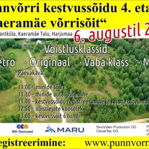 Punnvörri Cup Series 4. etapp Kaeramäel