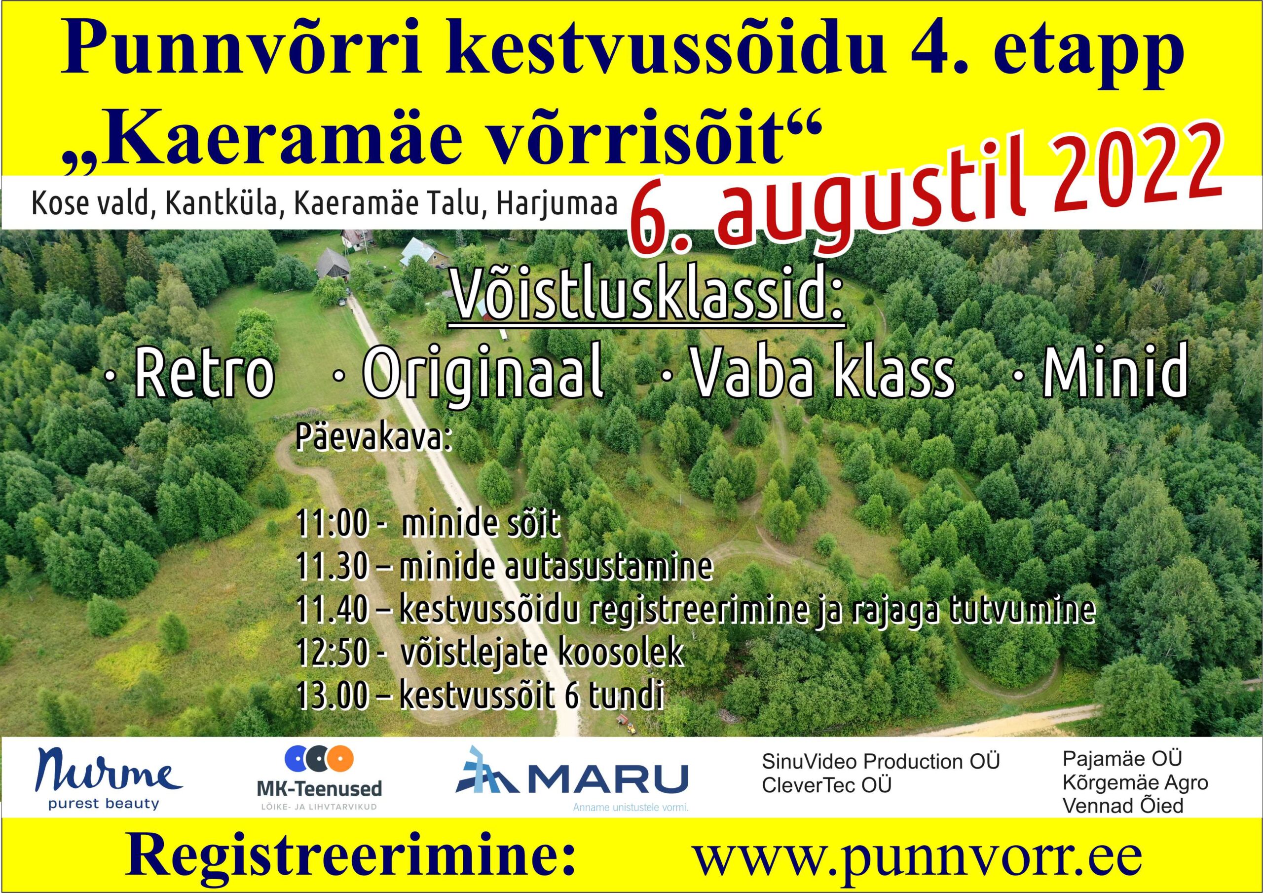 Punnvörri taurės serija 4. etapas Kaeramäel