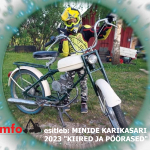 MINIDE KARIKASARI 2023 “KIIRED JA PÖÖRASED”PEAAUHINNAKS EHTNE PUNNVÕRR!