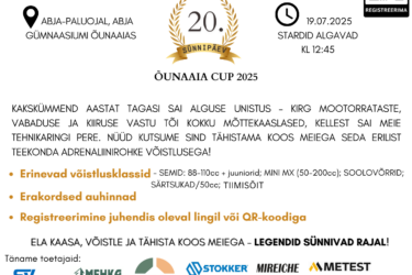 Õunaaia Cup 2025 – Võistlusjuhend